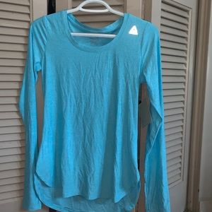 reebok athletic long sleeved shirt (light blue)